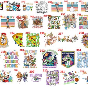 I Knew It I Knew You Toy Story DTF Transfer, Toy Story Matching Dtf Print, Toy Story Ready To Press, Disney Toy Story Heat Press. image 7