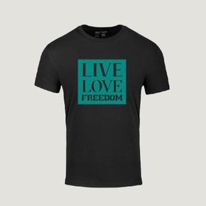 Love Freedom SVG: Design patriottico - Cricut, Silhouette (download digitale)