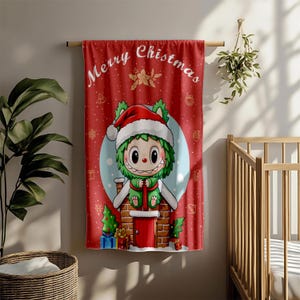 Personalized Labubu Blanket, Personalized Blanket With Labubu Theme Labubu lover Gift, Gift for Her, Labubu Blanket,Kids Blanket For Girls,