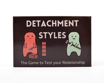 Detachment Styles - The Couples Card Game for Date Night, Deep Questions, and Spicy Debates