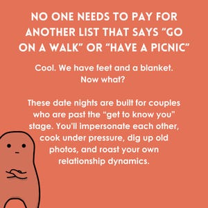 Couples Date Night Game PDF – Funny Printable Relationship Challenges & Conversation Starters image 2