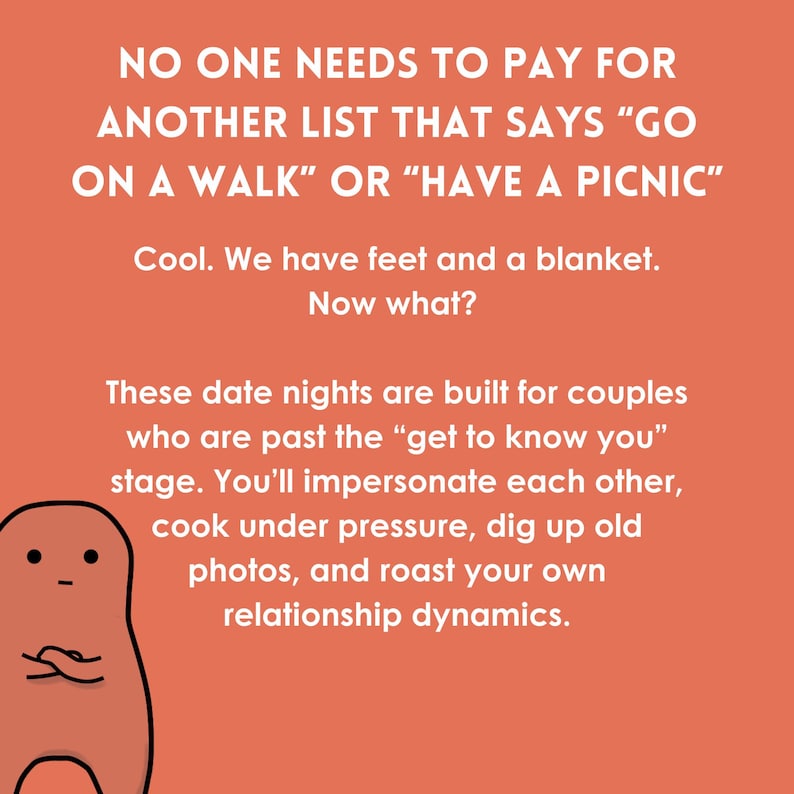 Couples Date Night Game PDF – Funny Printable Relationship Challenges & Conversation Starters image 2