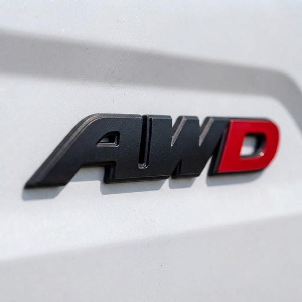 Ford Maverick Badge, AWD Tailgate Emblem, Weather Resistant