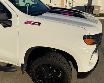 Emblema personalizado Chevy Z71, emblema para camioneta personalizado en más de 20 colores.