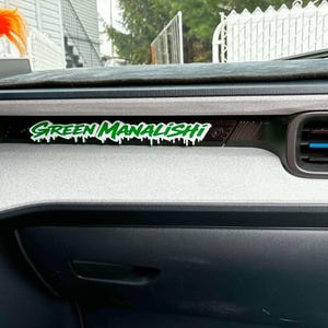 Dash Badge for Ford Maverick, Paint Drip 3D Printed Emblem