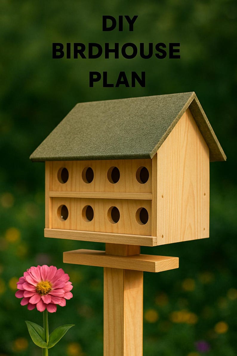 Picture of DIY Large Bird House Plans - Easy PDF Woodworking Plans for Outdoor ...