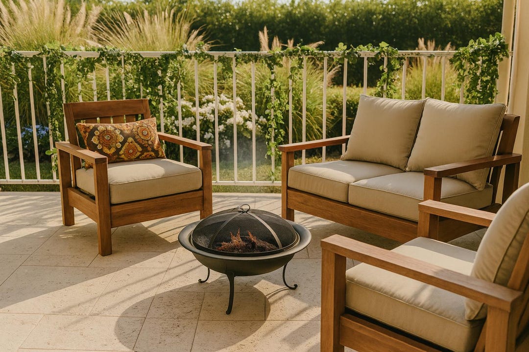 DIY Outdoor Sofa Set Plans – Patio Furniture Blueprints for Garden ...