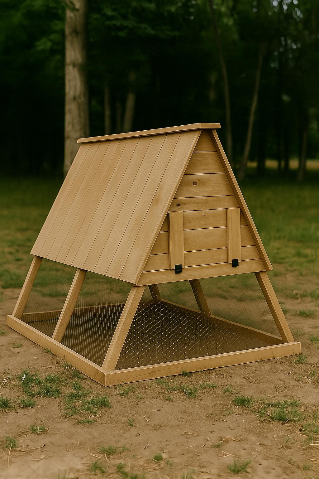 A-Frame Chicken Coop Plans – DIY Backyard Chicken Coop Design, PDF Download, Easy Printable Building Guide, Small Flock Poultry Shelter