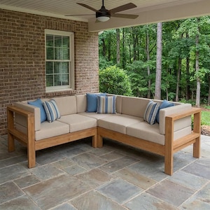 DIY Outdoor Sofa Plan | 2x4 Patio Couch Building Guide (Digital PDF)