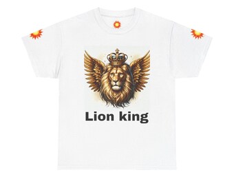 Lion King Inspired Tee, Crown Print Shirt, Graphic Tshirt, Wisdom Makes You a King T-Shirt, Unique Gift Idea