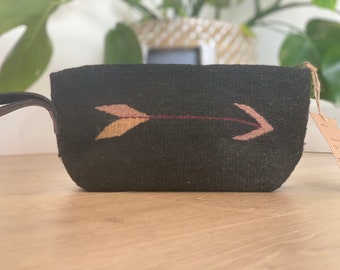 Midnight Arrow Wristlet - Black - Wristlet - Pouch - Makeup Bag