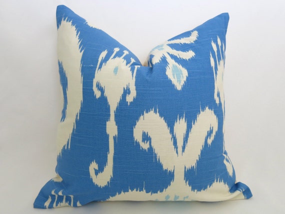 Items similar to SALE Ikat Decorative Pillow Cover