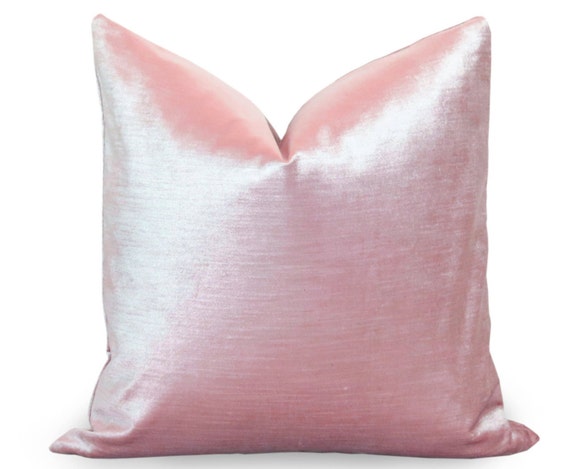 Pink Velvet Pillow Cover Glisten Velvet Pink Velvet Pillow Case, Velvet Throw