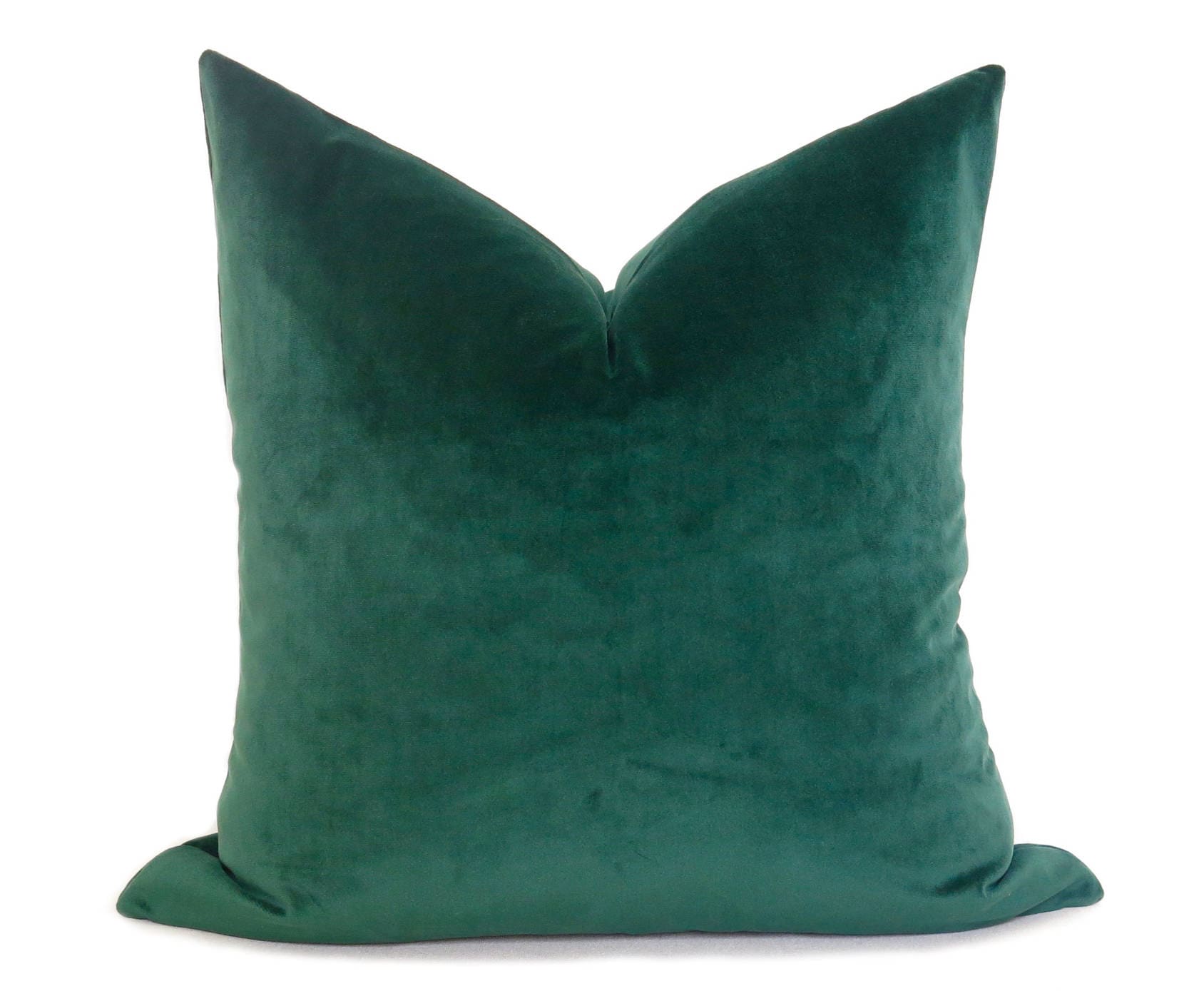 World market online green velvet pillow