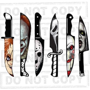 Horror Movie Knife PNG, Horror Knife png, Horror Movie Characters png, Halloween Knives png, Clipart, Files For Cricut, Cut Files, Png