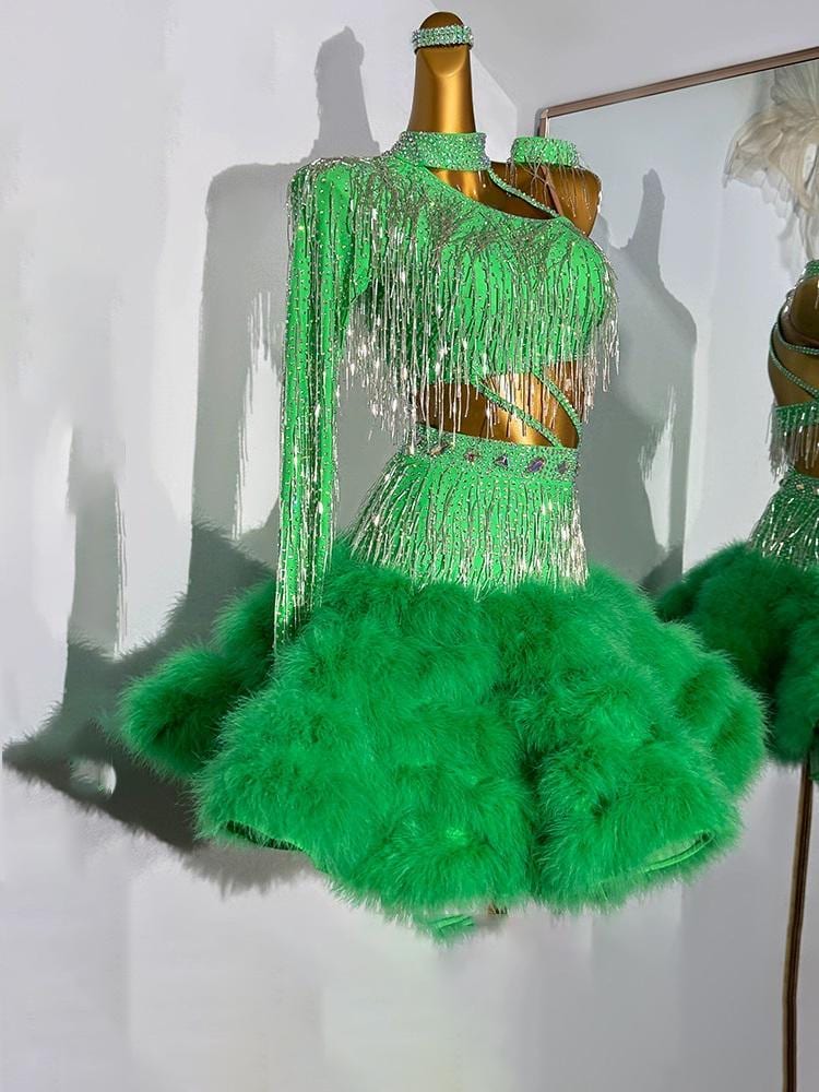 Green Salsa Dress - Etsy