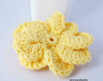 easy 3d crochet flower pinwheel with video tutorial