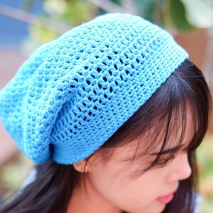 Instant Download PDF Crochet Pattern Simple Double Slouch Hat - Etsy