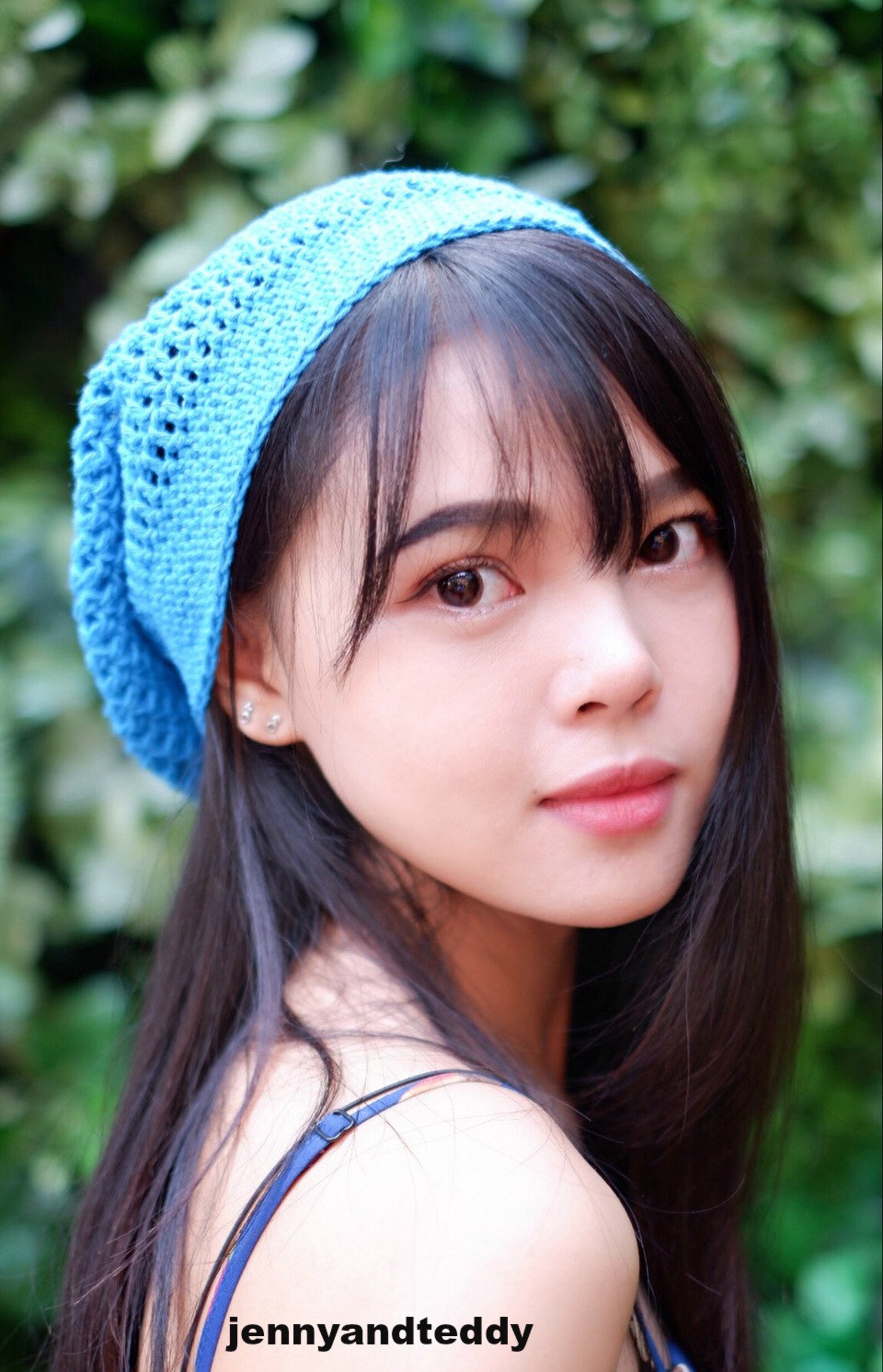 Instant Download PDF Crochet Pattern Simple Double Slouch Hat - Etsy