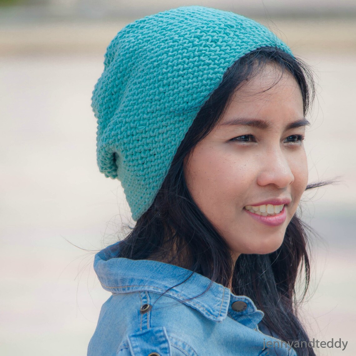Instant Download PDF Crochet Pattern Emily Slouch Hat | Etsy
