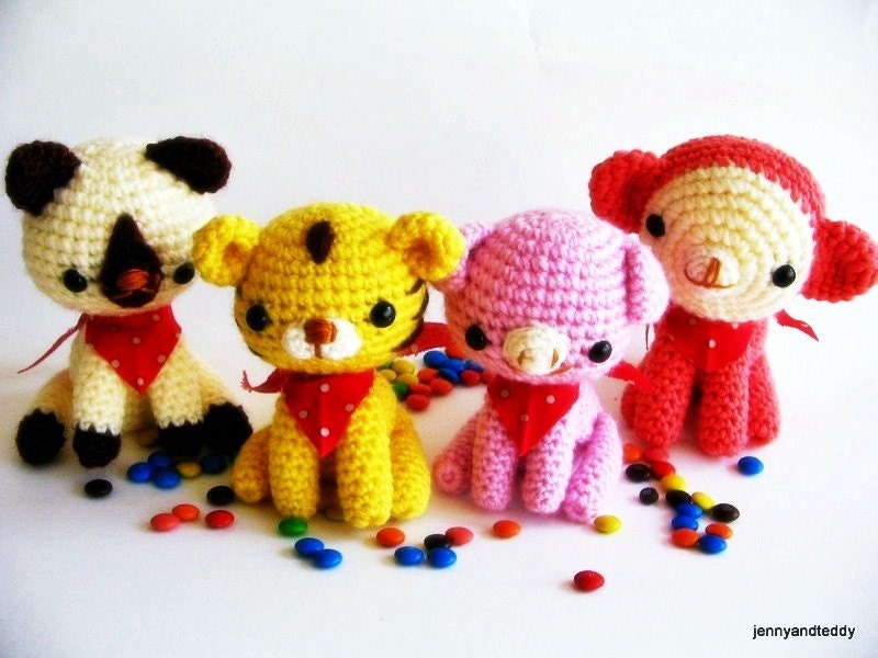 30 Tiger Crochet Patterns: Realistic, Cute, and Giftable Designs for Every Crocheter 10 Animal Friends Amigurumi Pattern | Includes Tiger