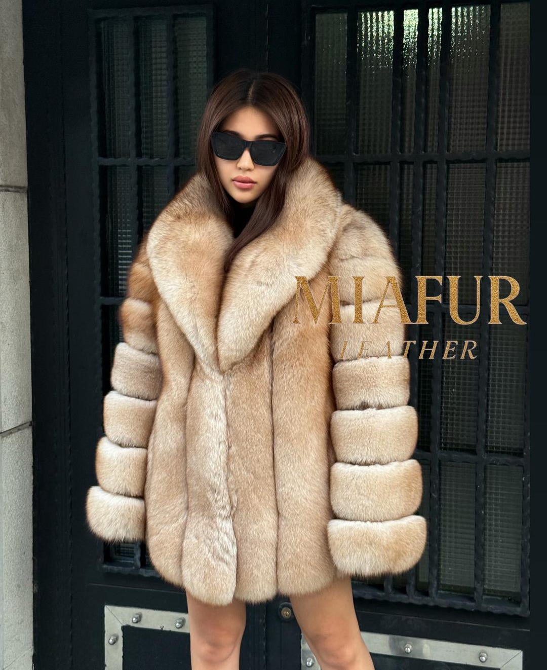 【美品】MOONCRESENT フォックスファーコート ブラウン ベージュ 11 楽天市場】【クーポンで半額】 フォックス ファー ロング ダウンコート