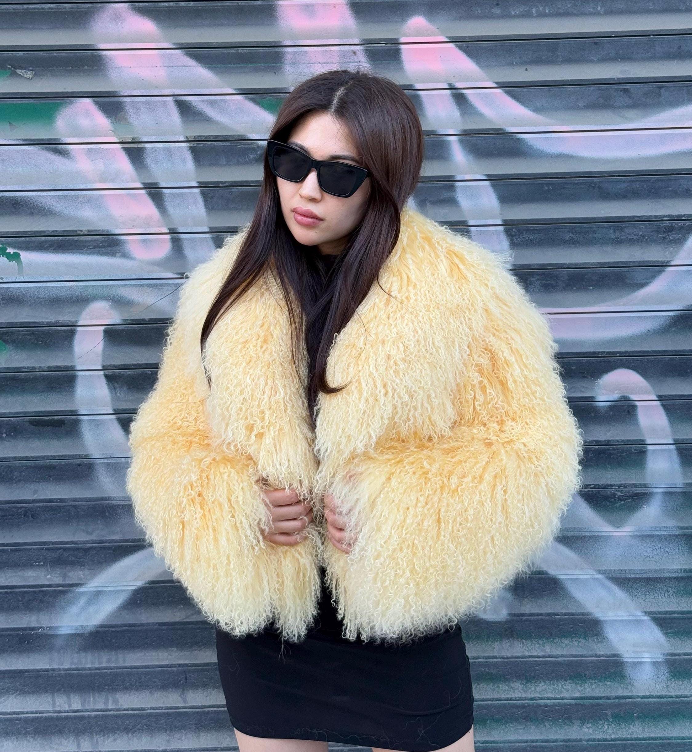 Mongolian Fur Jacket - Etsy