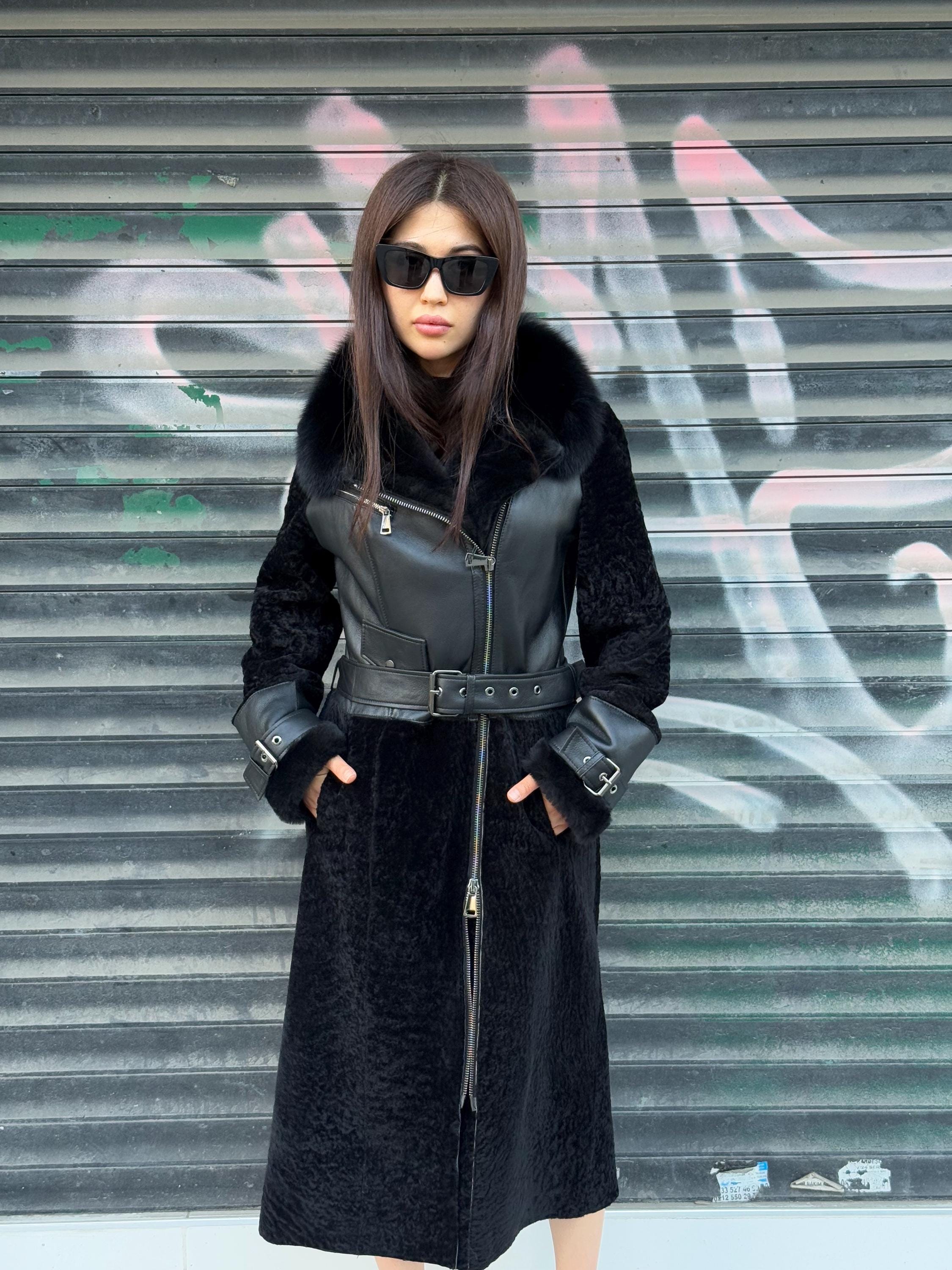 Astrakhan coat - Etsy 日本