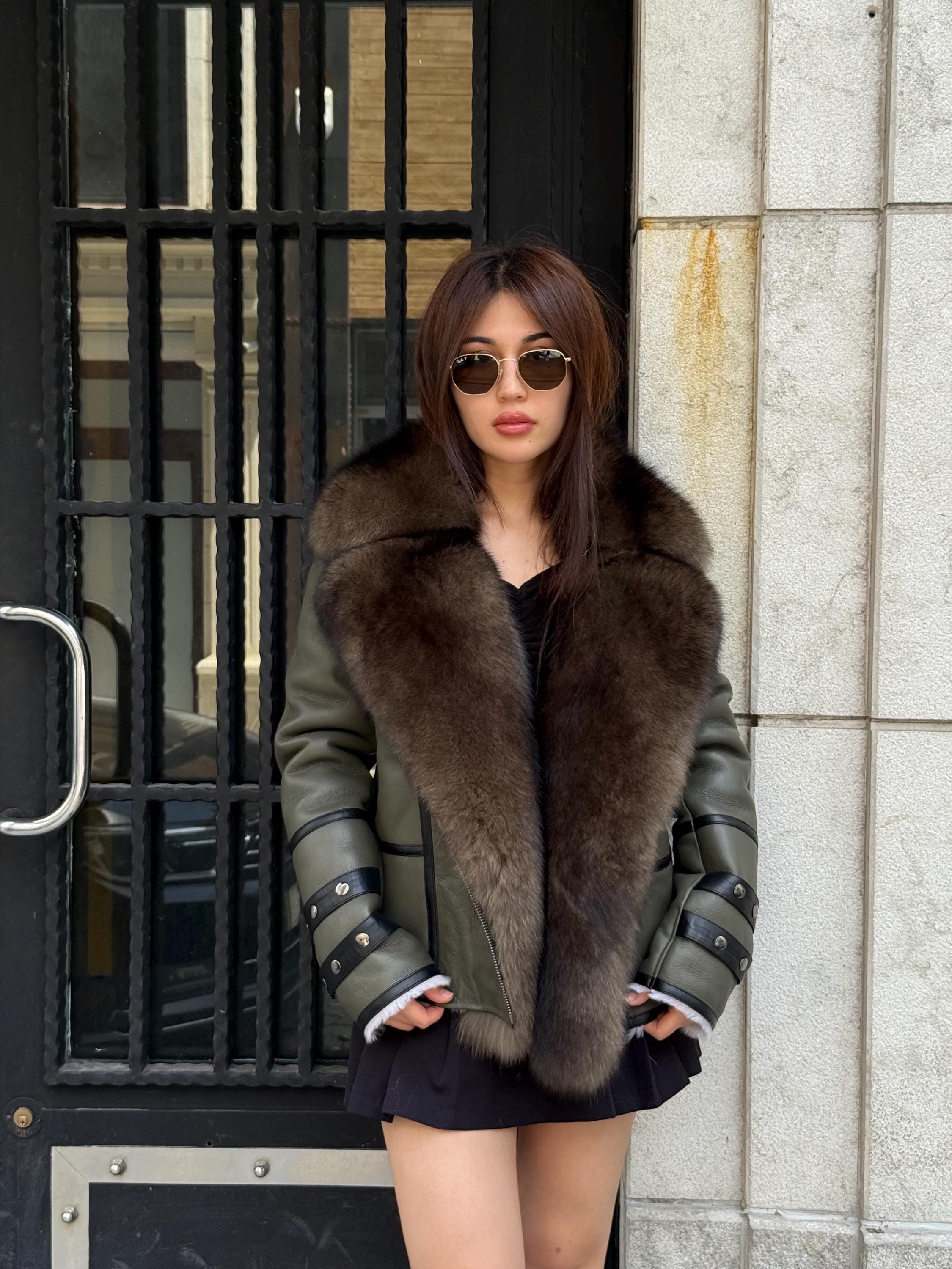 Camouflage Jacke Diesel Lammfelljacke Herren DIESEL Jacke Damen