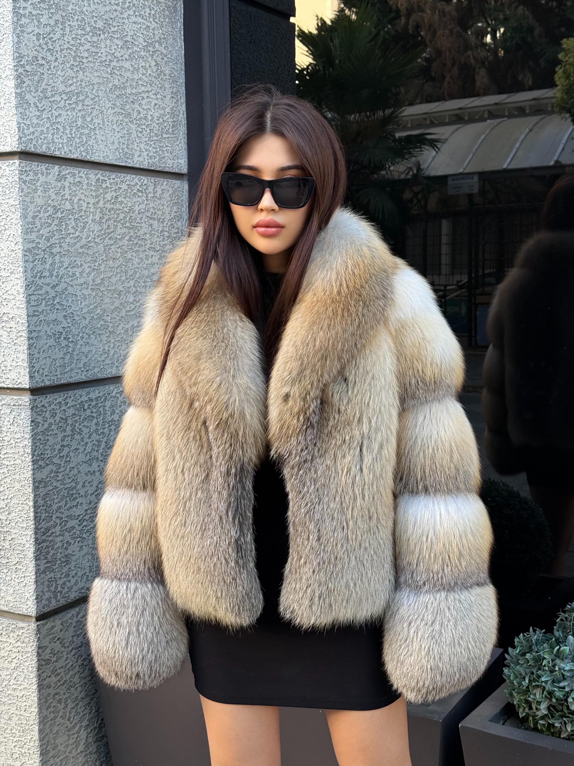 Fox Fur Jacket - Etsy Canada