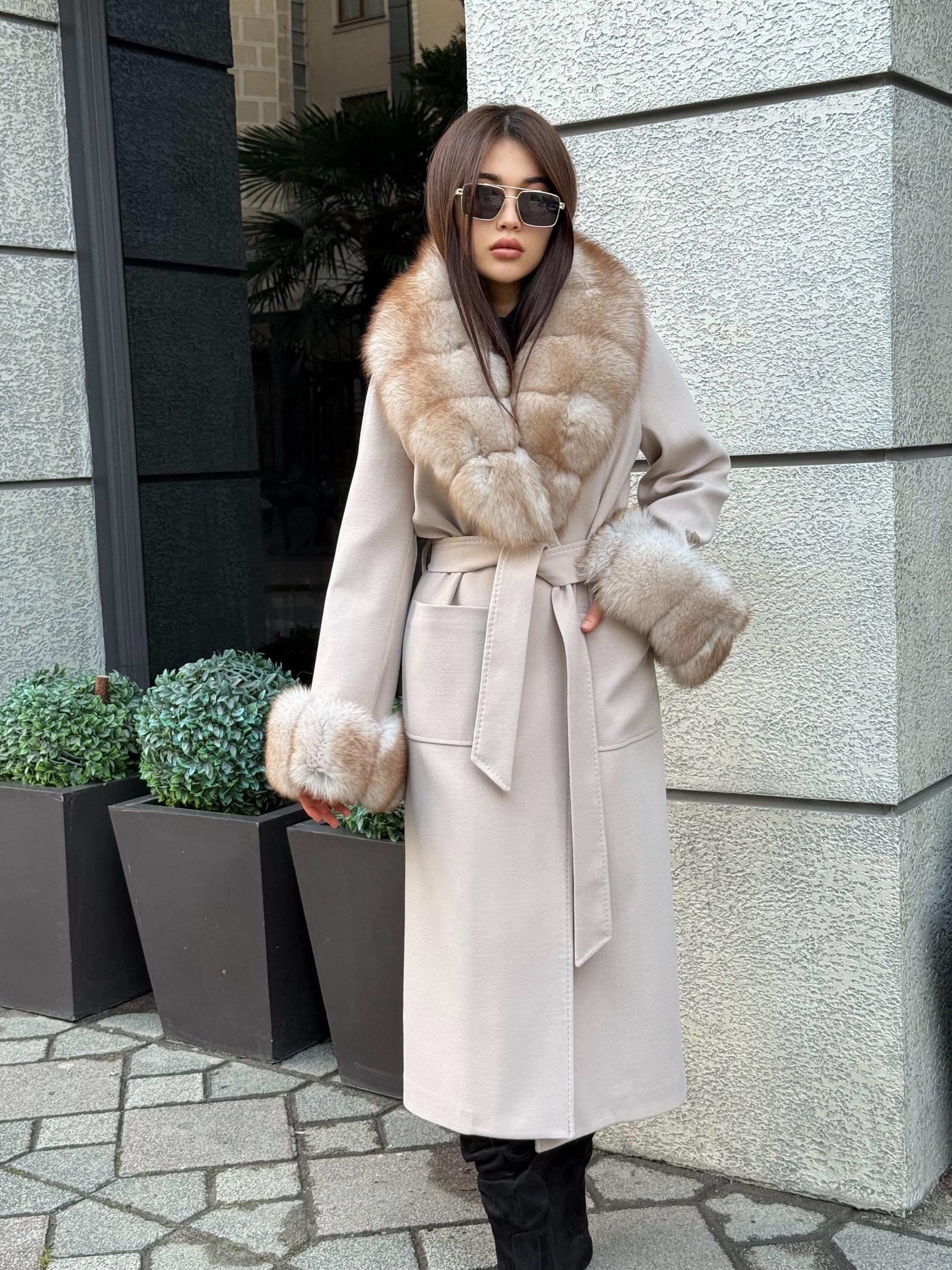 Huge fur coat - Etsy 日本
