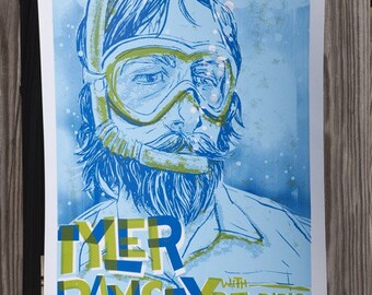 Tyler Ramsey & Beta Radio Gig Poster - Limited Edition Silkscreen Poster - Hand Printed by Reedicus