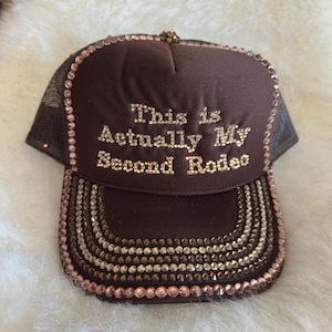 Custom Bedazzled Trucker Hat