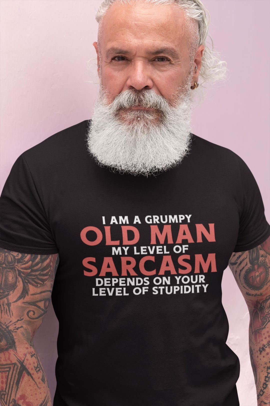 Grumpy Old Man Southern Style Comfort Tee | Deep South Apparel ...