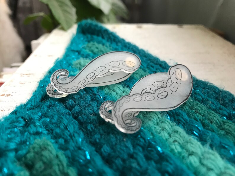 Tentacle Earrings