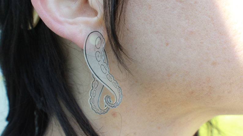 Tentacle Earrings