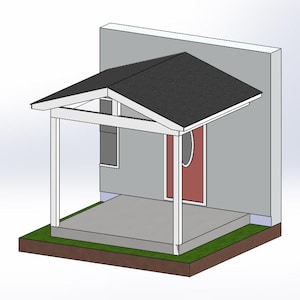 Front Porch Cover - 10&#39; x 10&#39;