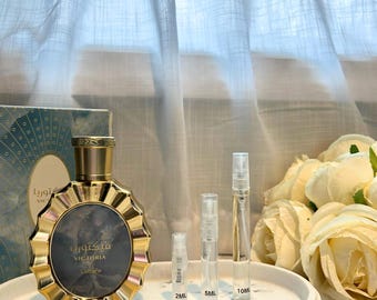 Lattafa Victoria Perfume Sample: Middle Eastern Arabic Perfume Decant