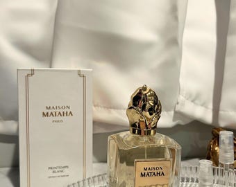 Printemps Blanc Maison Mataha Vanilla White Floral Viral Rare Perfume Decant Sample - 2ml 5ml - Niche Luxury