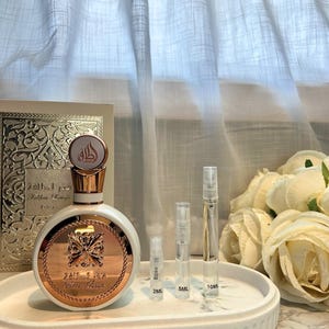 Lattafa Fakhar EDP for Women Decant Sample - 2ml 5ml 10ml - Middle Eastern Arabic Perfume Cologne