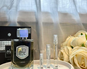 Lattafa Liam EDP Sample: Unisex Middle Eastern Arabic Perfume Decant