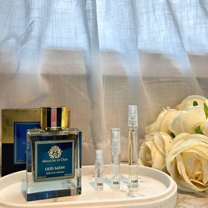 Ministry of Oud - Oud Satin EDP Unisex Decant Sample - 2ml 5ml 10ml - Middle Eastern Arabic Perfume Cologne