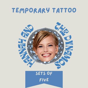 Bachelorette Tattoos, Mamma Mia, Etsy Bachelorette Party, Bride Face, Custom, Bridesmaids Favors, Disco, Sold in sets of FIVE!