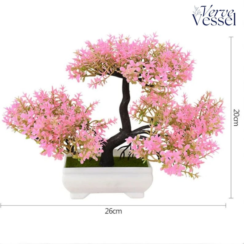 Faux Plants, artificial plants, Artificial Bonsai, Faux Plant, bonsai tree, Fake Plants, Silk Plants, home decor, Small Space Decor, table decor, room decor, modern home decor, bonsai pot, gift for her, Realistic artificial bonsai tree in decorative pot, available in small or large. Made of plastic, perfect for tabletop, desk, or shelf decor. Low-maintenance faux plant for minimalist, modern, or Zen-inspired spaces. Great for home, office, or gift-giving. Lightweight and durable design for long