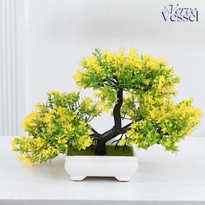 Faux Plants, artificial plants, Artificial Bonsai, Faux Plant, bonsai tree, Fake Plants, Silk Plants, home decor, Small Space Decor, table decor, room decor, modern home decor, bonsai pot, gift for her, Realistic artificial bonsai tree in decorative pot, available in small or large. Made of plastic, perfect for tabletop, desk, or shelf decor. Low-maintenance faux plant for minimalist, modern, or Zen-inspired spaces. Great for home, office, or gift-giving. Lightweight and durable design for long