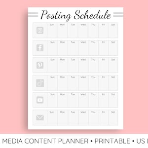 social media content planner, social media content calendar, social media planner, faceless marketing content calendar
