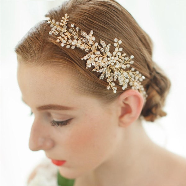 rhinestone wedding headpiece
