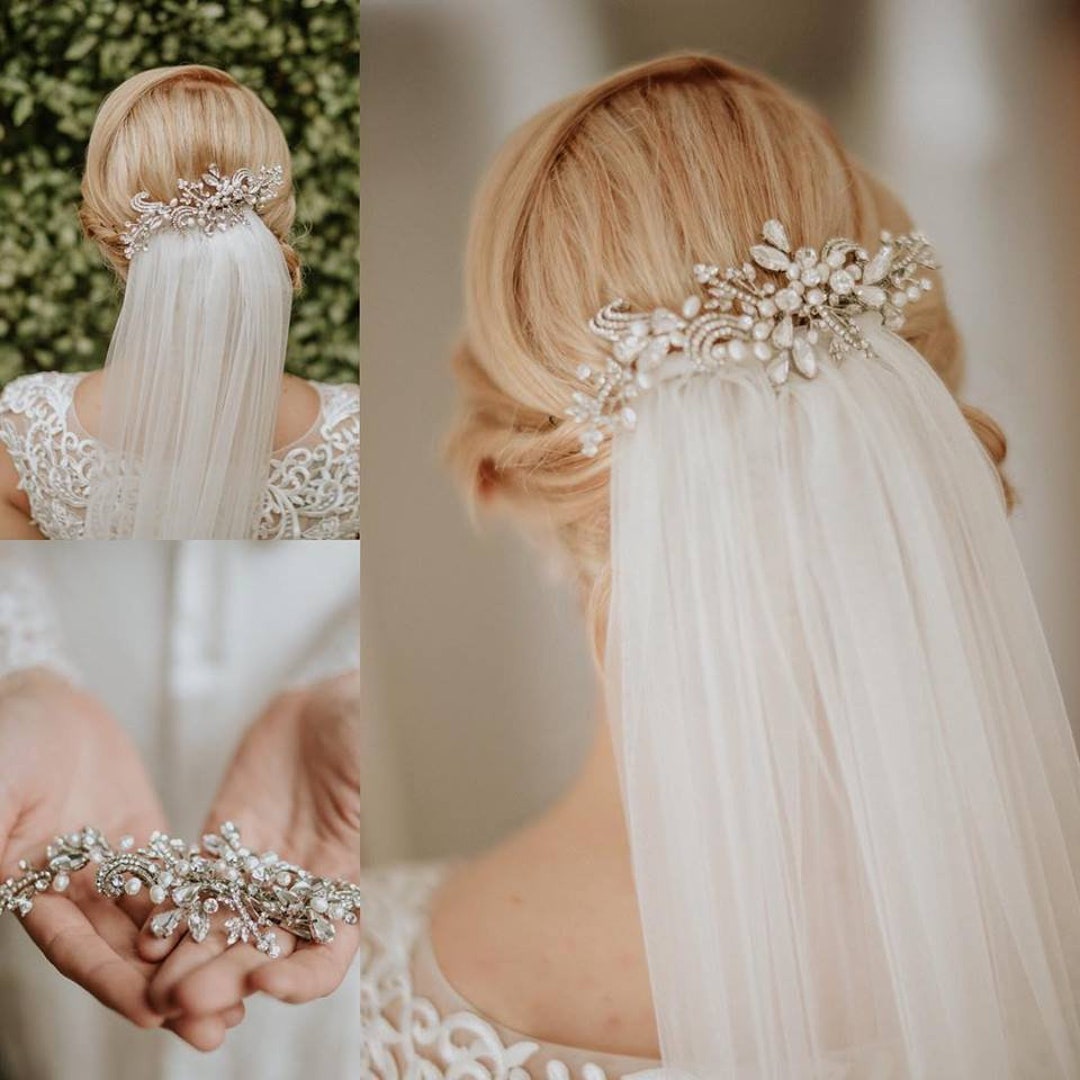 bridal pearl headpiece