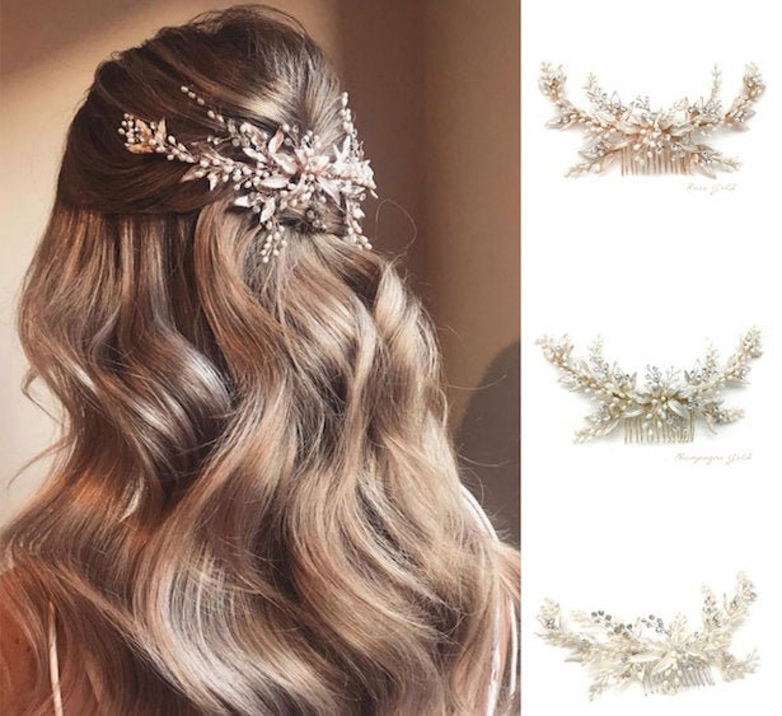bridal pearl headpiece