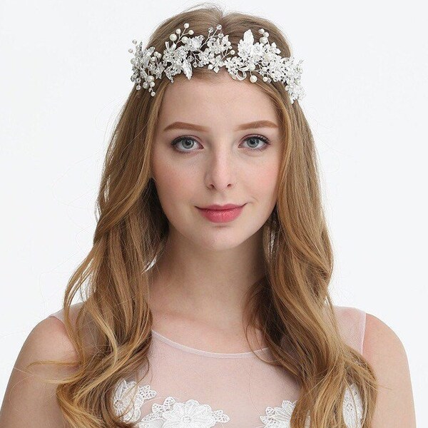 bridal headpieces etsy
